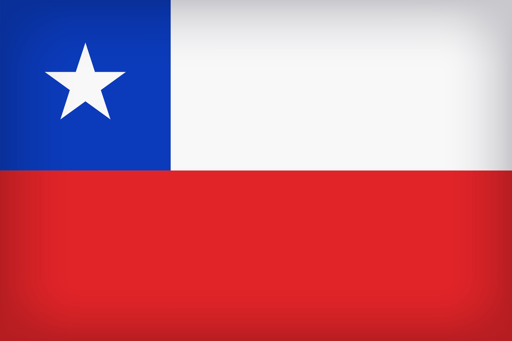 Flag of Chile Illustration